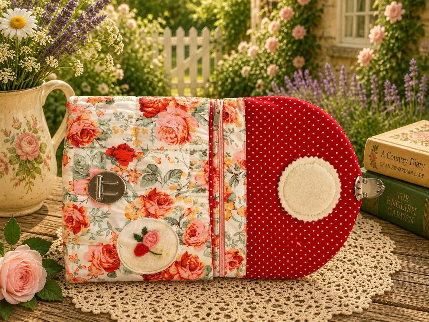 Pochettes à trèsors d'avonlea range aiguilles circulaires ou crochets