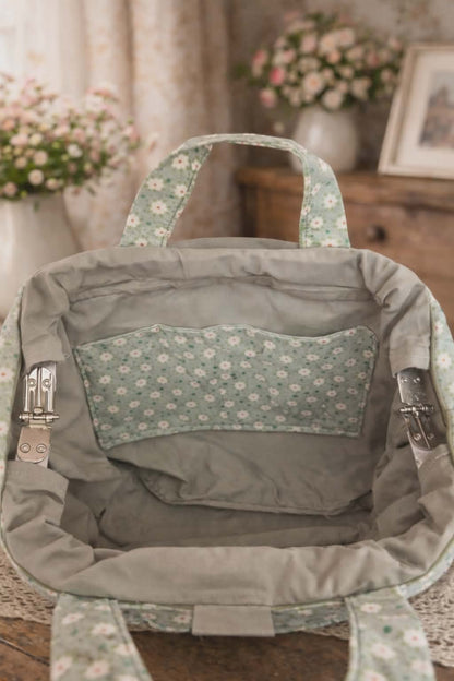 Sac à projet “Rosée de Printemps”