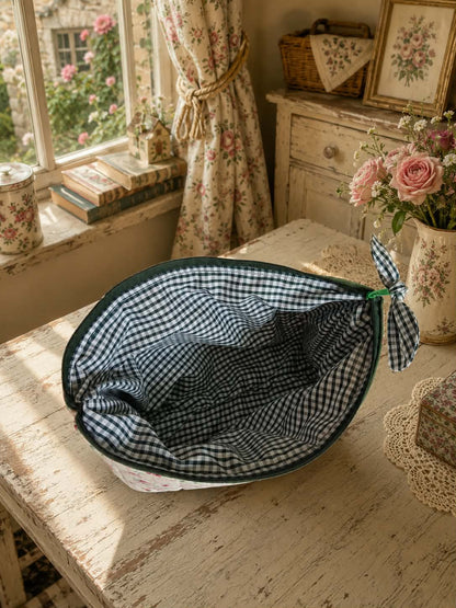 Trousse zippée « Roseraie Anglaise »