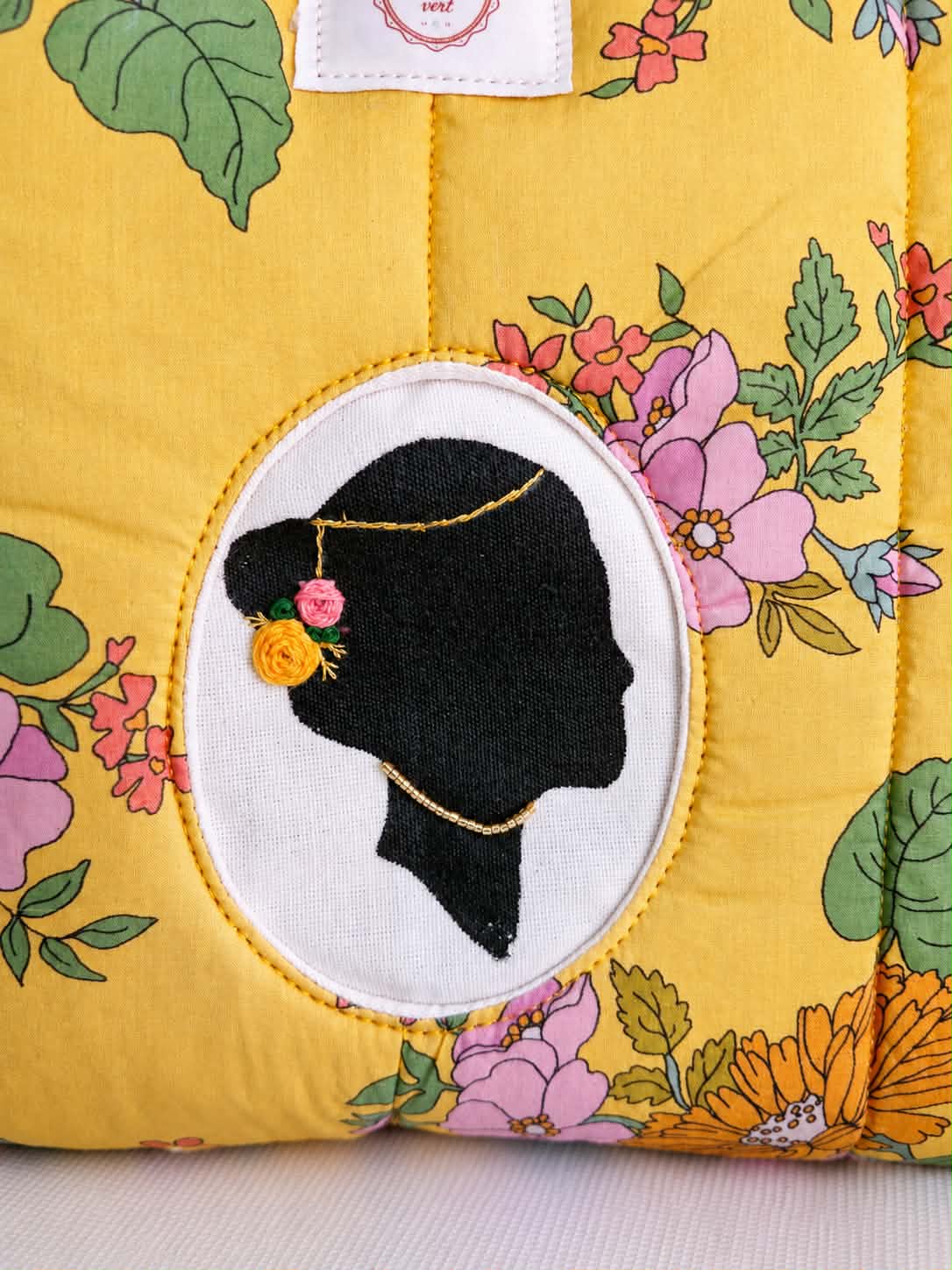 Sac à projet « Le Jardin de Lady Featherington » – Collection Bridgerton