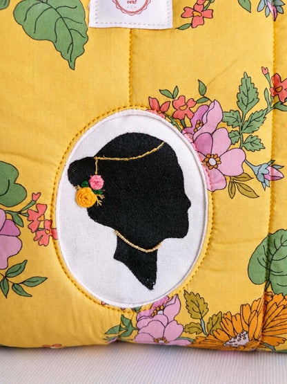Sac à projet « Le Jardin de Lady Featherington » – Collection Bridgerton