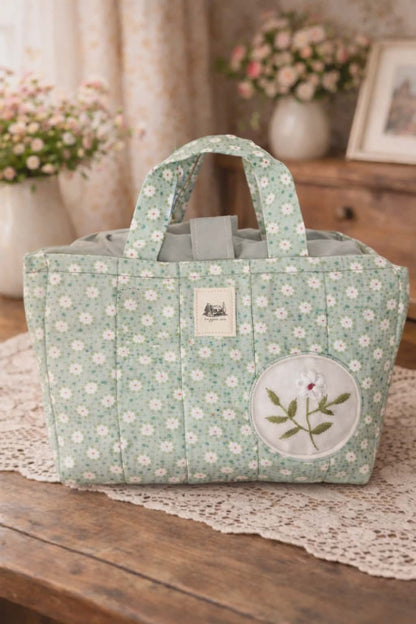 Sac à projet “Rosée de Printemps”