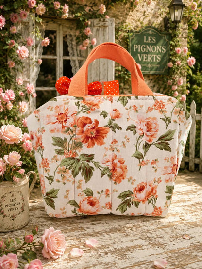 Sac à projet L « Roses du Cottage »
