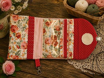 Pochettes à trèsors d'avonlea range aiguilles circulaires ou crochets