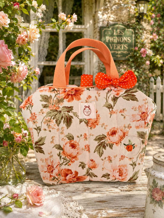 Sac à projet L « Roses du Cottage »