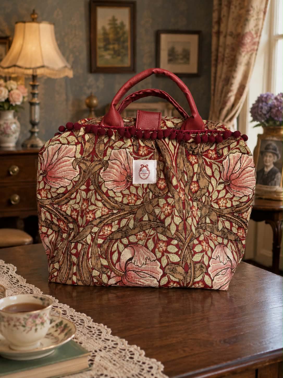 Sac à projet « Le Jardin Secret de St. Mary Mead » – Collection Miss Marple