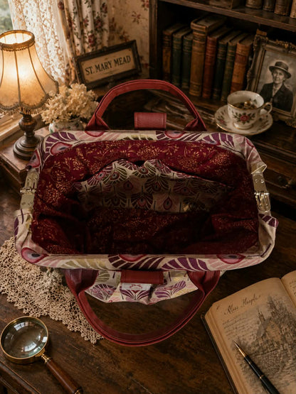 Sac à projet « Le Mystère du Paon » – Collection Miss Marple