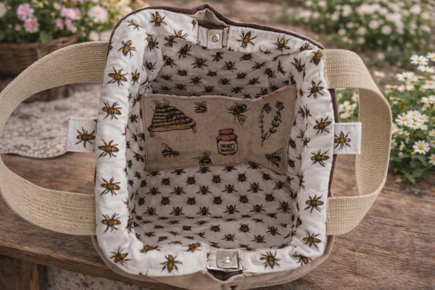 Sac à projet "Jardin des abeilles"