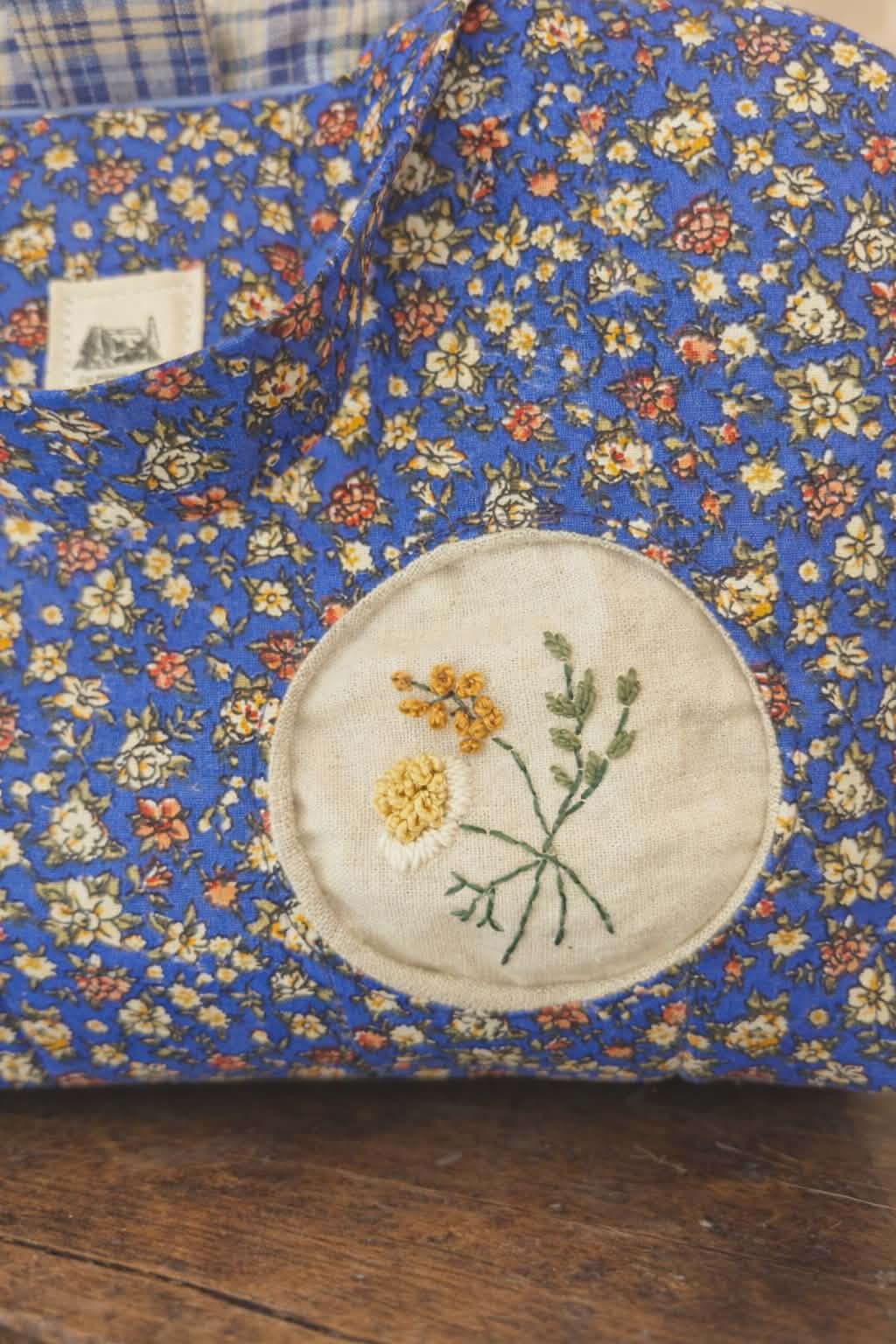 Sac à projet “Cottage Fleuri”