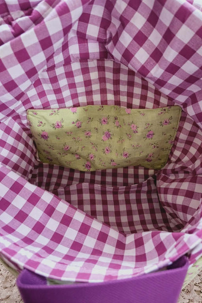 Sac panier "Printemps de Gilbert"