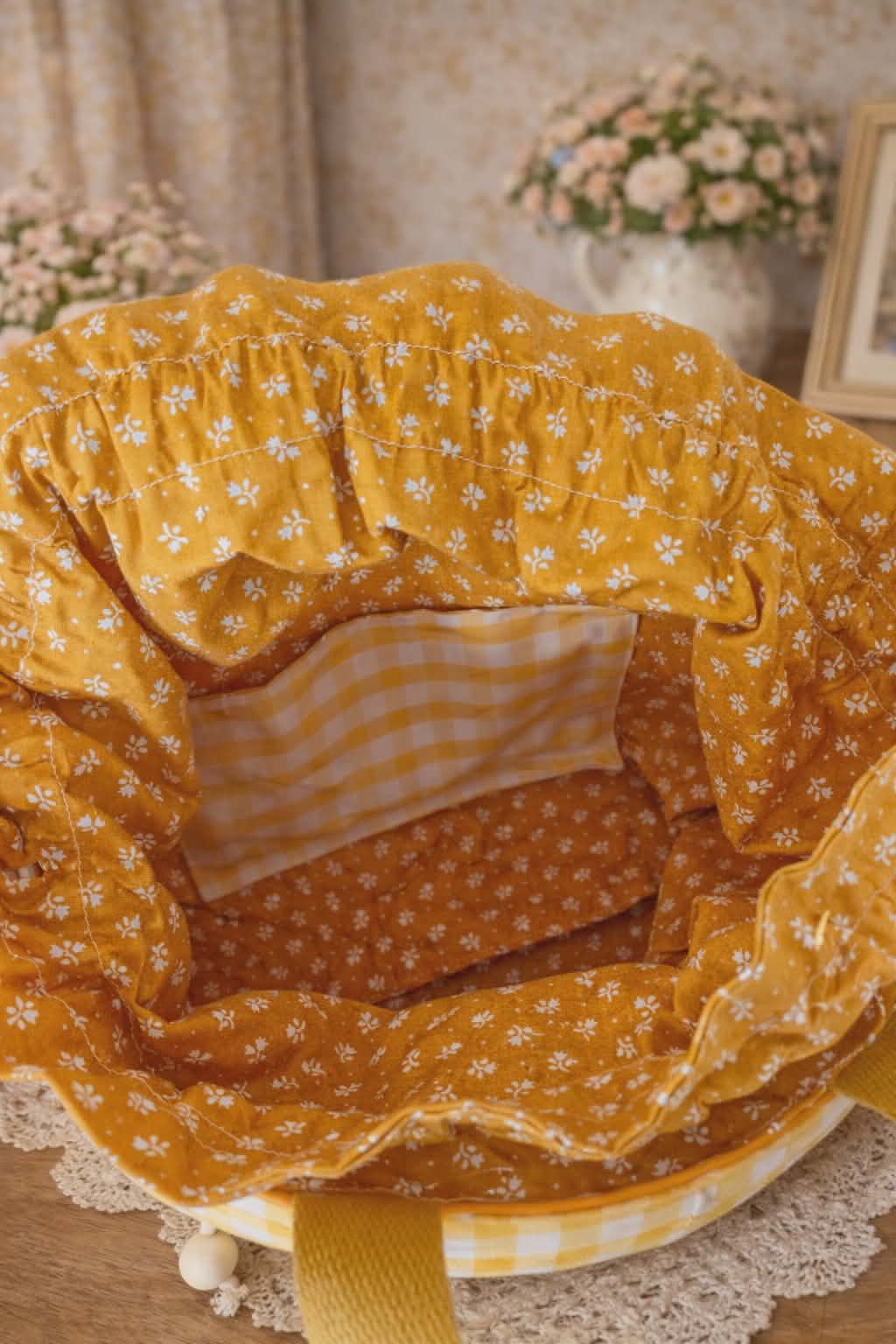 Sac panier "Matin doré