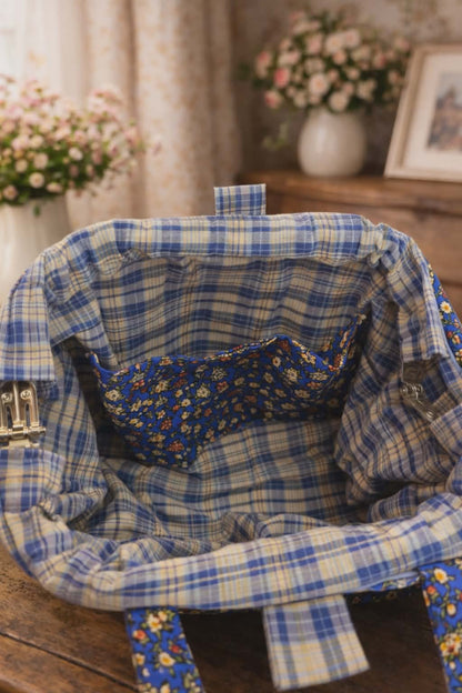 Sac à projet “Cottage Fleuri”