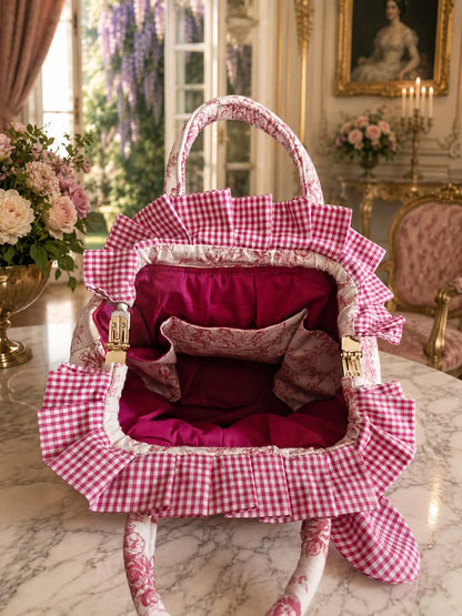 Sac à projet « Les Roses de Daphne » – Collection Bridgerton