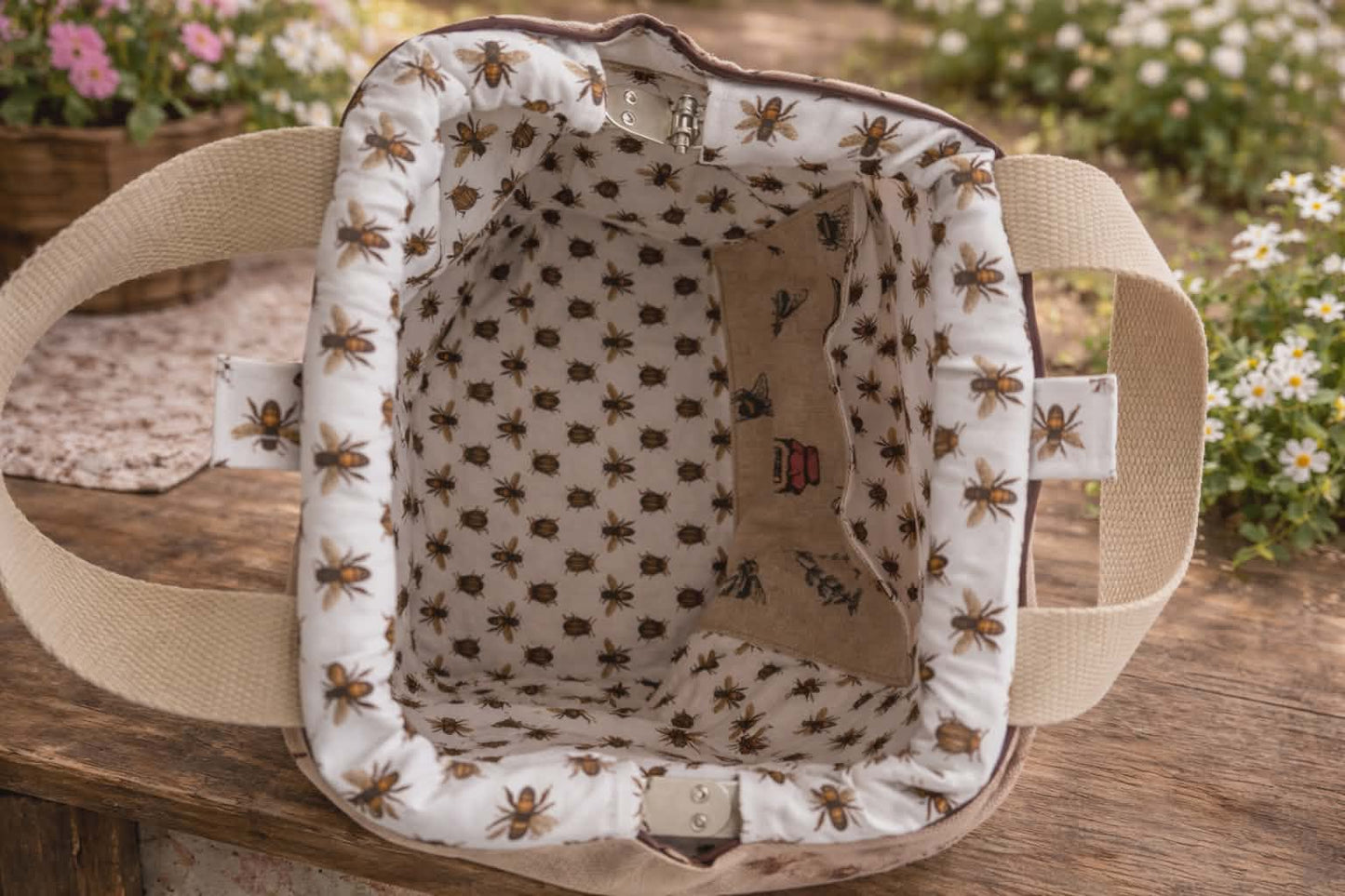 Sac à projet "Jardin des abeilles"