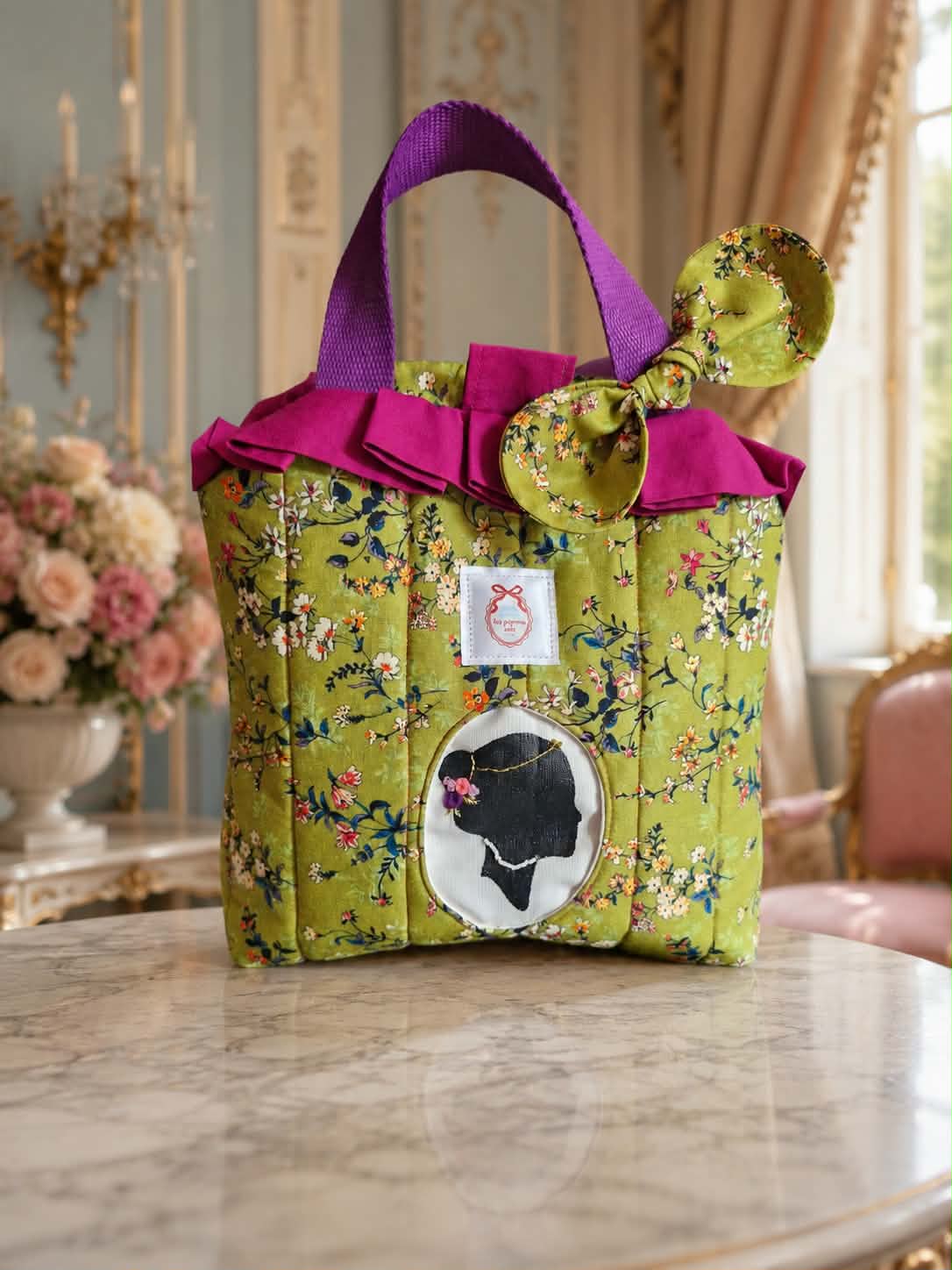 Sac à projet « Les Promenades de Lady Eloise » – Collection Bridgerton