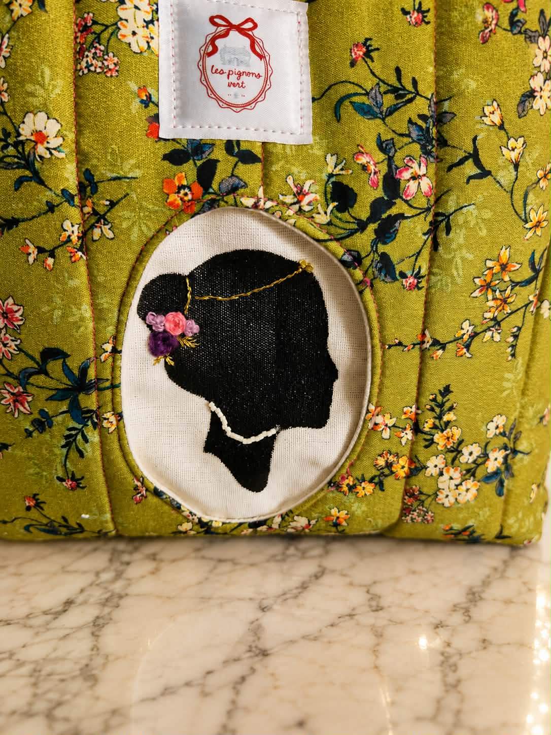 Sac à projet « Les Promenades de Lady Eloise » – Collection Bridgerton