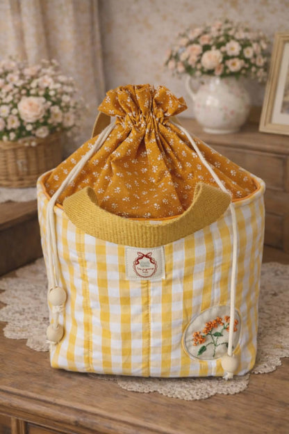 Sac panier "Matin doré