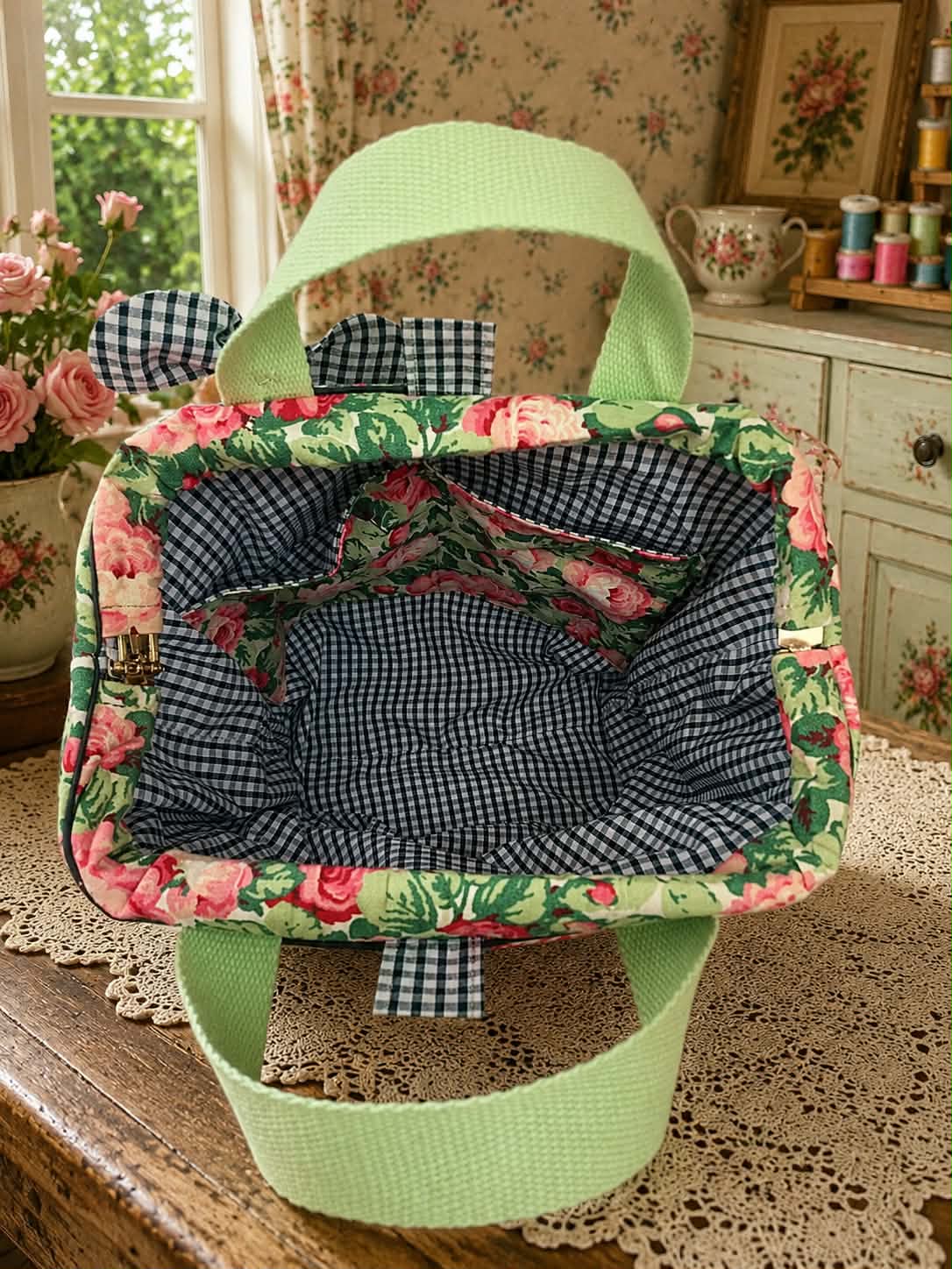 Sac à projet L « Roseraie Anglaise »