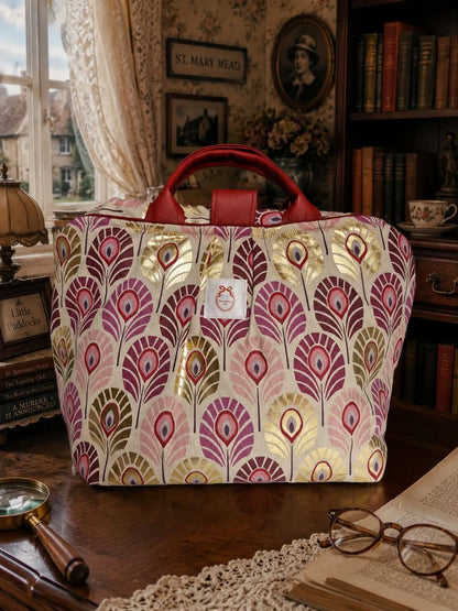 Sac à projet « Le Mystère du Paon » – Collection Miss Marple