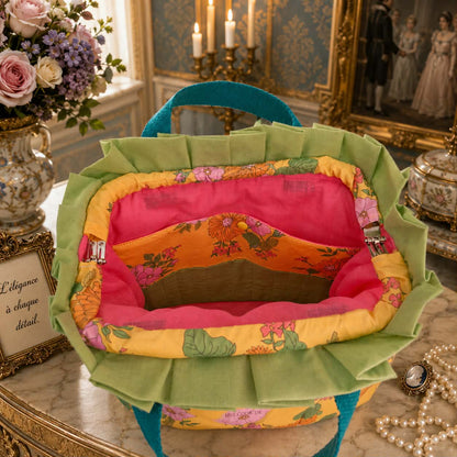 Sac à projet « Le Jardin de Lady Featherington » – Collection Bridgerton