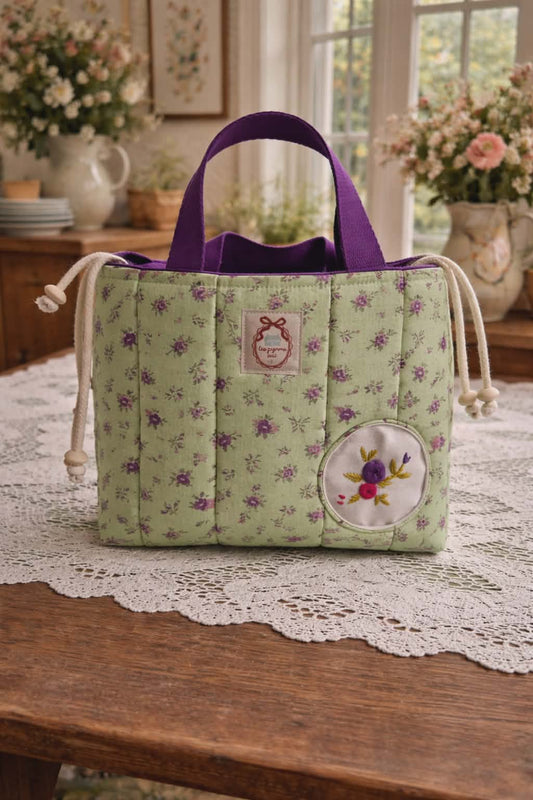 Sac panier "Printemps de Gilbert"